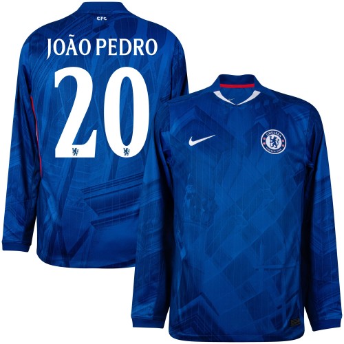 Chelsea Hemmatröja João Pedro 20 2025–2026 Långärmad Chelsea Hemmatröja João Pedro 20 2025–2026 Långärmad